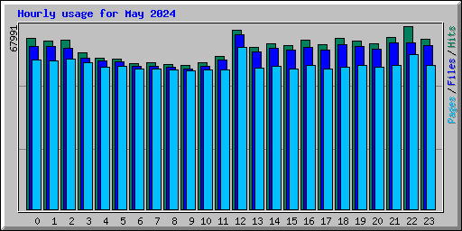 Hourly usage for May 2024