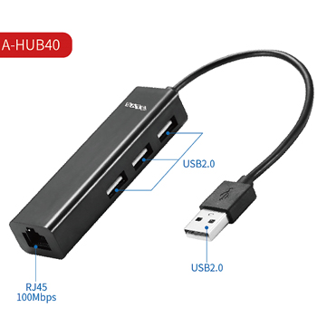 USB 2.0 HUB+RJ45