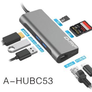 USB TYPE-C 7-in-1 USB C HUB