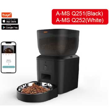 Smart Pet Feeder 480P Camera