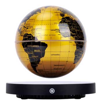 Magnetic Suspension Globe(Gold)